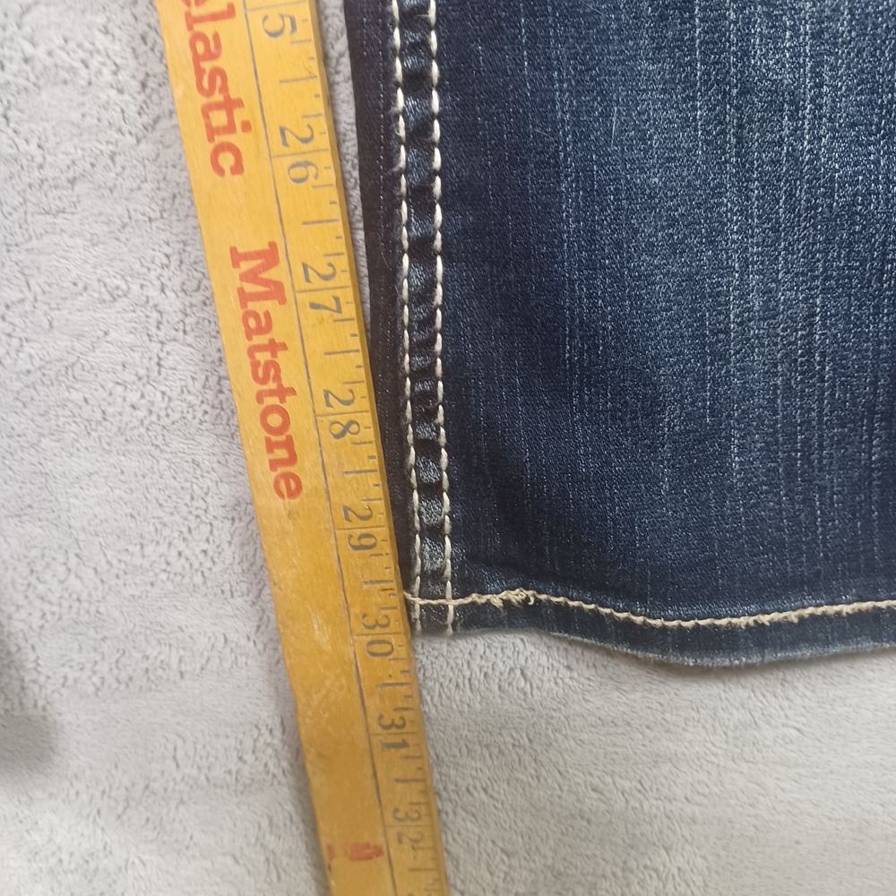 Silver Jeans Tuesday Women's Bootcut Jeans W27 L31Size 6 Dark Wash Embroidered - Picture 15 of 16